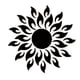 thumbnail image 5 of 5Set DIY Sticker Wall Sticker TV Cabinet Ceiling Art Decor,Black, 5 of 5