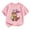 Pink, variant on YABCSAZ Baby Boys Girls Easter Tops for Short Sleeve Dinosaurs & Eggs Tops Summer Casual Crewneck Tee Shirt Kids Loose Tops Soft Comfy Shirts Toddler Outfits Size 5 T