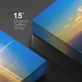 thumbnail image 4 of wall26 Canvas Print Wall Art Shining Lighthouse at Sunset on The Coast Marine Life Ocean Photography Realism Nautical Scenic Relax/Calm Multicolor for Living Room, Bedroom, Office - 24"x36", 4 of 5