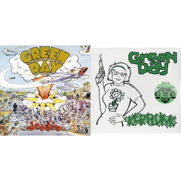 Dookie (Picture Disc) & Kerplunk (120G/7Inch Single) [LP Vinyl Bundle]