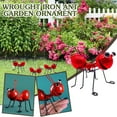 thumbnail image 3 of Metal Ant Garden Decor, Cute Metal Ants Figurines for Indoor Outdoor, Colorful Metal Yard Art Garden Decorative Cute Ant Outdoor Wall Sculptures, 3 of 9