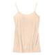 thumbnail image 1 of Camiseta interior ajustable de algodón y spandex para mujer con sujetador incorporado - Camiseta interior elástica suave, para todas las estaciones, lavable a máquina, 1 of 3