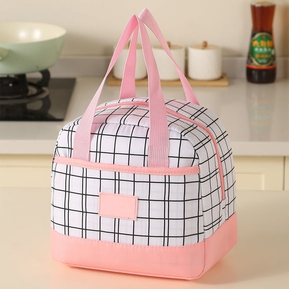Lunch Bag Lunch Box for Women Men Leakproof Insulated Cooler Lunchbox Bag Adults Tote Bags for Work, Travel, Picnic
