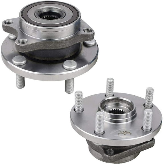 Bode-man Pair Front Wheel Hub and Bearing Assembly for 2019-2020 Subaru Forester, 2004-2014 Impreza (WRX STI), 2015-2020 Legacy, Outback
