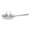 TRUE INDUCTION 8" Small Saute Gourmet Pan w/Lid Egg Omelet Skillet * Surgical Stainless Steel * Naturally Non-Stick