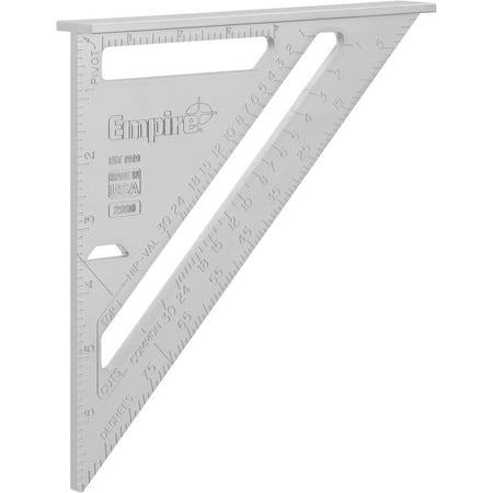 UPC: 0015812029903 | Empire 7 in Magnum Rafter Square  Silver  Aluminum  Each (EMP-2990)