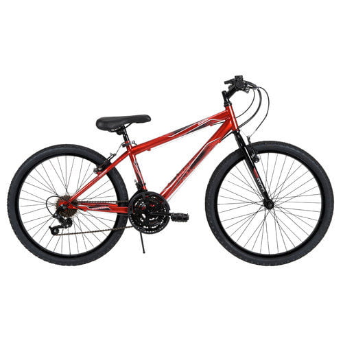 red huffy mountain bike