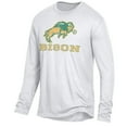 thumbnail image 2 of Men's White NDSU Bison Keeper Long Sleeve T-Shirt, 2 of 3