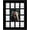 Black, variant on 12x16 School Year Picture Frame K-12 Displays One 5x7 Photo and Twelve 2.5x3.5 Pictures Graduation Photo Collage Wall Hanging Collage School Picture Frame Black