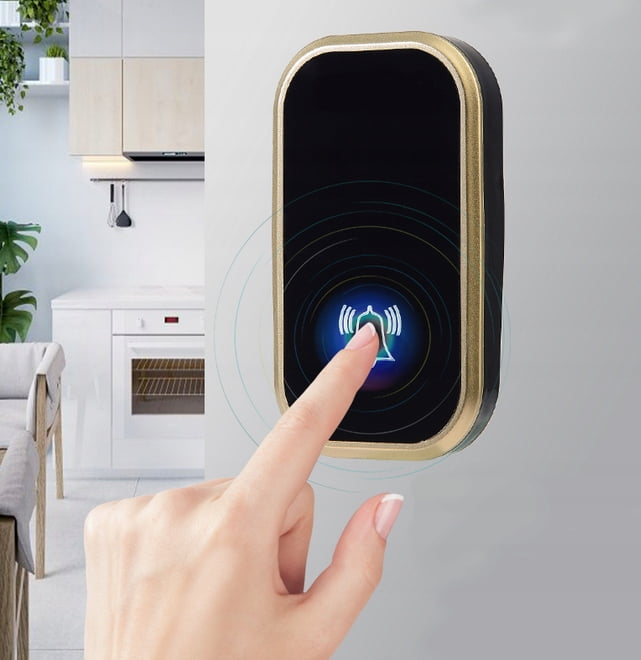 Alarm Clock Hygrometer All-in-one Room Temperature Wireless Doorbell