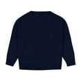 thumbnail image 4 of Zshosam Toddler Boy Sweater Boys Crewneck Pullover Sweater Kids Long Sleeve Knitted Sweaters Size 7T,(Navy 7 Years), 4 of 5