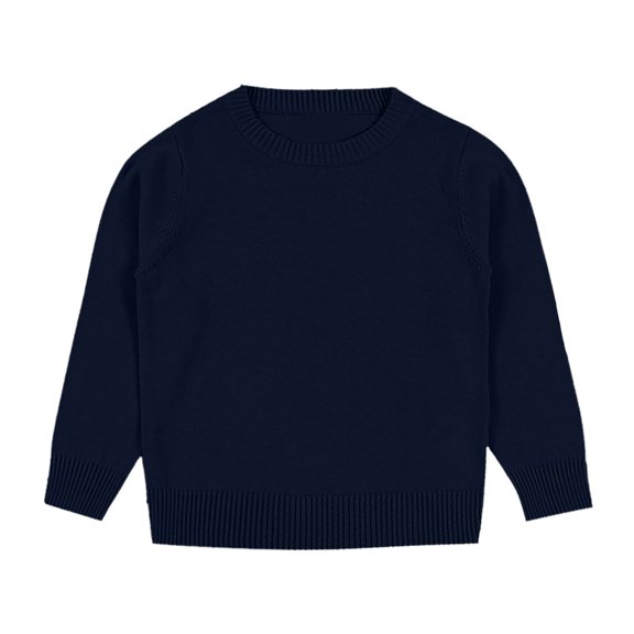 Toddler Winter Coats for Girls Boys Pullover Sweatshirt Boys Sweaters Cotton Cable Knit Stripe Sweater Kids Crew Neck Pullover Toddler Child Casual Top