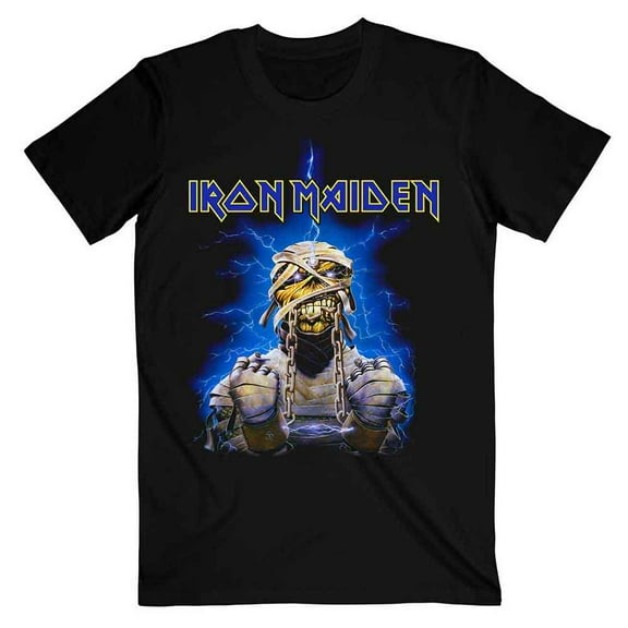 Iron Maiden Unisex T-Shirt Powerslave Mummy (Small)