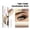 #1, variant on BUDAO00 Two Color Eyeshadow Stick, Dual Tone Gradient Shimmer Eye Makeup Pencil with Pearl Finish, Coordinated Shades and Layered Color Styling