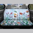 thumbnail image 3 of Psesaysky Wildflower Moth Mushroom Rear Bench Seat Covers for Cars, 2 Piece Soft Non Slip Car Seat Covers Easy to Install Durable Protection for Trucks Vans, 3 of 4