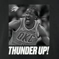 thumbnail image 4 of Unisex Jalen Williams Black Oklahoma City Thunder 2025 NBA Finals Champions Celebration T-Shirt, 4 of 4