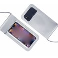 thumbnail image 5 of Portable Outdoor Travel Dustproof with Hanging Rope Wear-resistant Mobile Pouch TPU Leather Phone Waterproof Bag Mobile Phone Bag GOLD S, 5 of 8