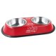 thumbnail image 5 of Comederos dobles para mascotas, estación de comida para perros y gatos, cuencos de acero inoxidable para agua y comida, solución de comedero para perros y gatos, 5 of 5