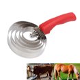 thumbnail image 4 of Peigne à Curry en Acier Inoxydable Peigne à Curry Brosse en Acier Inoxydable Peigne à Curry en Acier Inoxydable pour Cheval Peigne à Curry en Acier Inoxydable pour Soulager les Démangeaisons Stable, 4 of 8