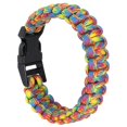 thumbnail image 3 of Akozon Camping Paracord Survival Bracelet Practical Paracord Bracelet Reliable For, 3 of 8