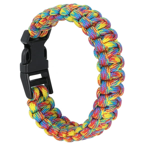 Pulsera De Paracord Trenzada, Pulsera De Paracord Estable Y Confiable Para Hombres Y Mujeres Para Remolques Para Supervivencia Al Aire Libre Para Emergencias