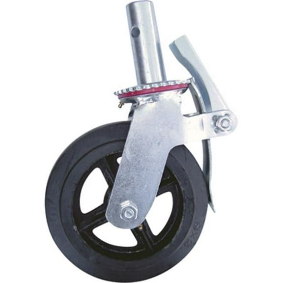 Heavy Duty Caster with Foot Brake - 8 in., Model No. M-MBC8