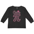thumbnail image 3 of Inktastic Cutie Pi Math Boys or Girls Long Sleeve Toddler T-Shirt, 3 of 5