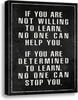 If you are