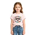 thumbnail image 2 of Ruiwill First Day Of First Grade Shirt Girl Summer Crew Neck Short Sleeve Kids Tops Casual First Grade Letter Print Girls Shirts Size 6-7 Years, 2 of 3