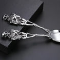 thumbnail image 5 of Skeleton Head Knife Fork Spoon Tableware Kitchen Dinnerware Set Use for Home, Kitchen or Restaurant or Gift for friend, 5 of 9