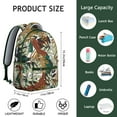 thumbnail image 6 of Campus Lifestyle Hawaii Tropical Wind Palm Leaves Backpack: Large Capacity Laptop Daypack for Students, Lightweight Bookbag for Commute, A Perfect Gift for Women and Men for School and College, 6 of 6