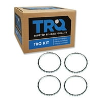 TRQ Front & Rear ABS Tone Ring Kit Set for Ford Escape Mariner Hybrid 4WD 4x4 BSA72688 Fits select: 2005-2008 MERCURY MARINER