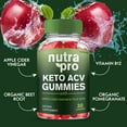 thumbnail image 3 of (5 Pack) Nutra Pro Keto ACV Gummies, NutraPro Keto + ACV Supplement for Ketogenic Diet, Premium Formula, Organic Ingredients, 5 Month Supply, 3 of 6