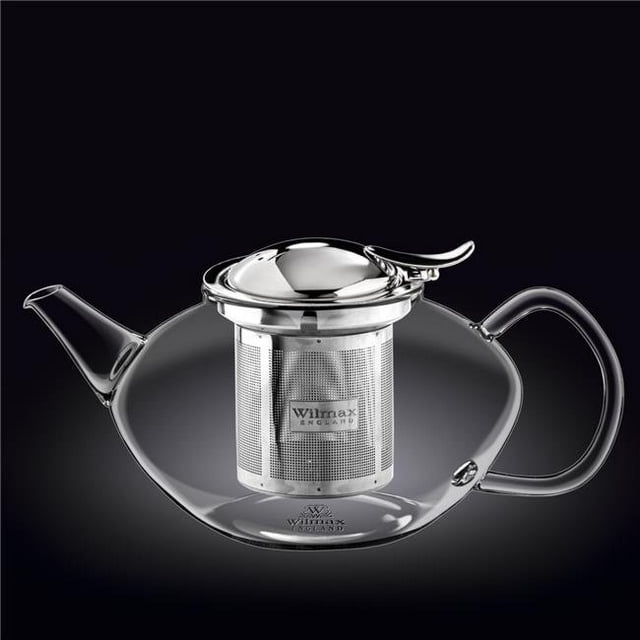 Wilmax WL-888806-A 52 fl oz Bamboo Tea Pot - Pack of 18