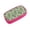 Pink, variant on Vsdgher Cute Frog Print Large Capacity Pencil Case Pouch with Zipper, Portable Aesthetic Big Capacity Pencil Cases Pen Office Travel Stationery Bag