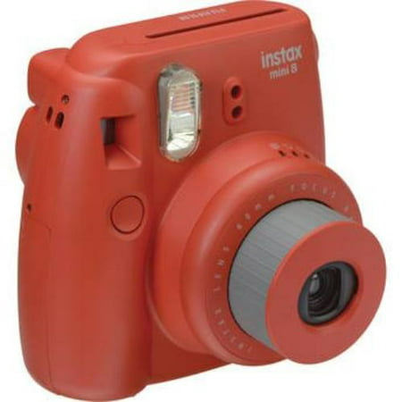 Fujifilm Instax Mini 8 Instant Camera, Raspberry