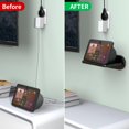thumbnail image 3 of Estante de pared HomeMount para Google Nest Hub Max, color negro, 3 of 8
