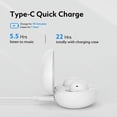 thumbnail image 1 of Headphones,headphones bluetooth,wireless headphonesQ CY T16 Wireless Bluetooth Earbuds AptX Q Ualcomm Bluetooth 5.2 In-ear Earphone CVC8.0 4 Mic Noise Cancelling IPX4 Waterproof, 1 of 5