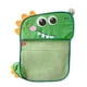 thumbnail image 1 of Bolsa de malla de cesta de succión con soporte para juguetes lavable para almacenamiento de juguetes (dinosau Green, 1 of 2