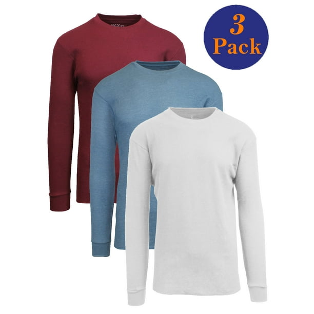 GBH Men's Long Sleeve Thermal Shirts (3Pack)