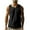 Black, variant on Chiccall Mens Tank Tops Casual Vintage Sleeveless Crewneck Shirts Loose Lounge Athletic Gym Activewear