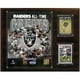 C & I Collectables 1215RAIDERSGR NFL Oakland Raiders Tous les Temps Grande Plaque Photo – image 1 sur 1