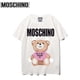 thumbnail image 3 of Moschino Oso De Manga Corta De Los Hombres Y Las Mujeres De La Marca De Moda De Cuello Redondo Impresión Pareja Camisetapangjing, 3 of 4