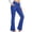 Blue, variant on Women's High Waisted Flare Yoga Pants Bootcut Stretch Workout Pants with Pockets