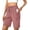 Dusty Pink, variant on Women's Lightweight Hiking Cargo Shorts Quick Dry Athletic Shorts for Camping Travel Golf with Zipper Pockets Water Resistant