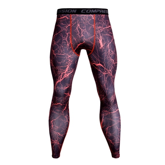 Puntoco Pants for Men,Men Colthing Clearance,Mens Printing Trousers Are Breathable Sports Yoga Pants Red