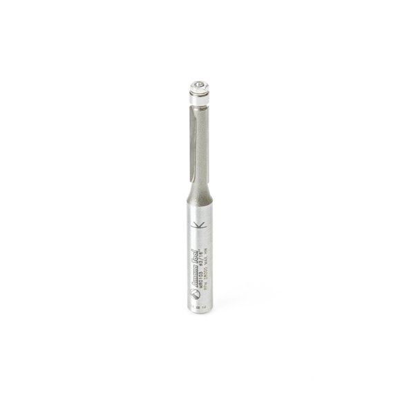 Amana Tool MR0103 Miniature Flush Trim with 3/16 D Ball Bearing x 3/4 CH x 1/4 Inch SHK Carbide Tipped Router Bit