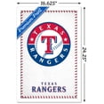 thumbnail image 4 of MLB Texas Rangers - Logo 17 Wall Poster, 14.725" x 22.375", Framed, 4 of 6