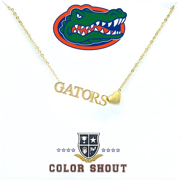 N202 - FL: University of Florida heart necklace