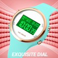 thumbnail image 2 of Relojes Reloj Digital para Mujer Reloj para Mujer Reloj para niños Reloj multifunción para Mujer Pulsera Digital de Silicona con Alarma luminosa Cronómetro, 2 of 7